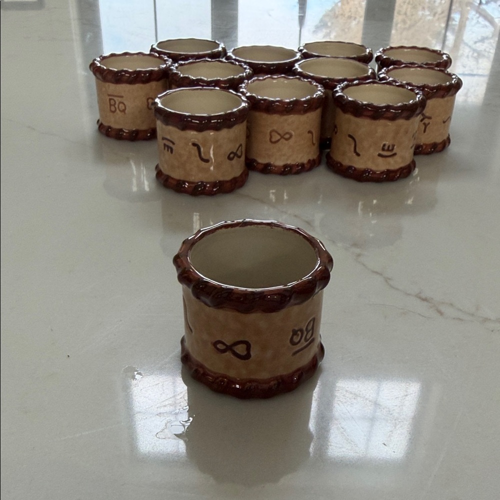 Montana Silversmiths napkin rings